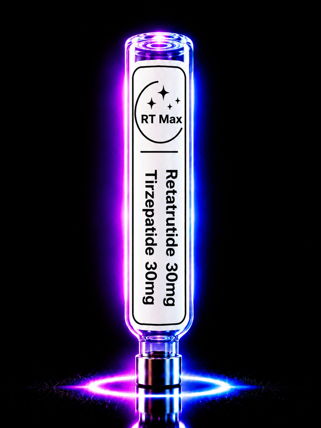 RT Max 60mg Mix Peptide Cartridges — Retatrutide 30mg + Tirzepatide 30mg
