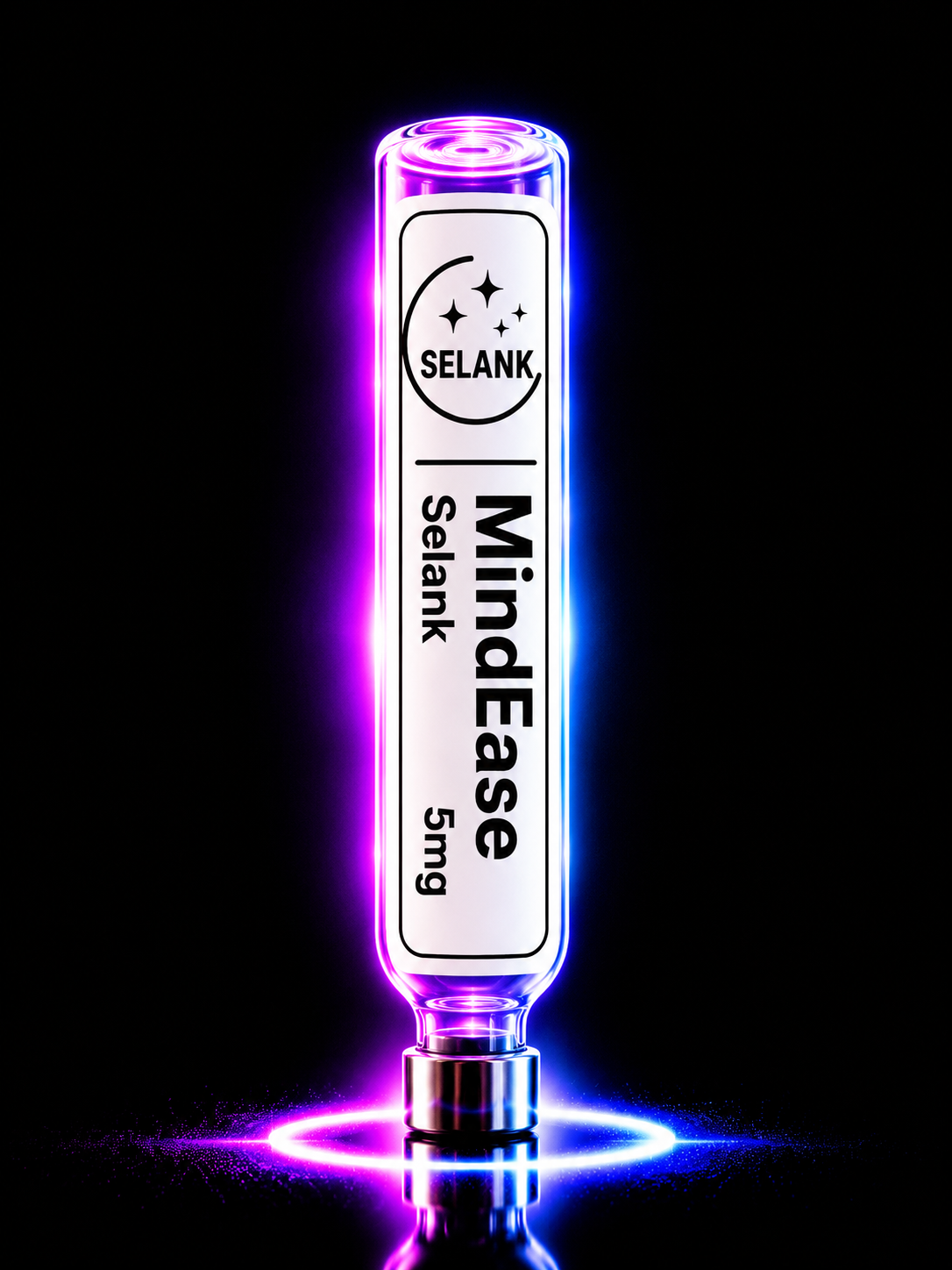 MindEase — Selank 5mg Nootropic — Selank for calm focus without sedation.