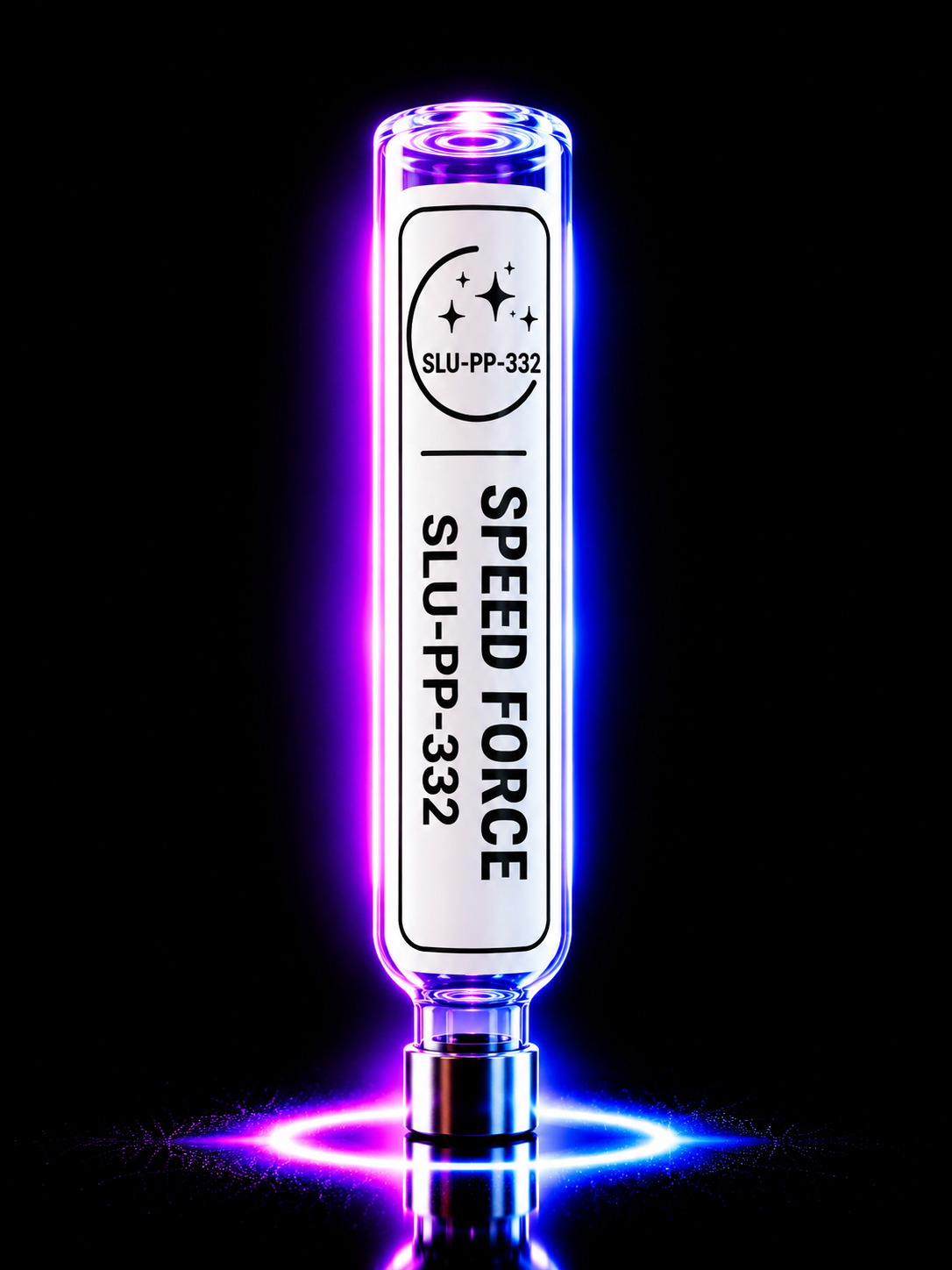 Speed Force SLU-PP-332 Metabolic — Exercise-mimetic cartridge for endurance and metabolic output.